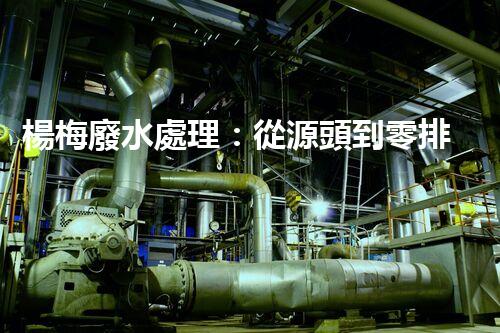 楊梅廢水處理：從源頭到零排放的生態(tài)革命？